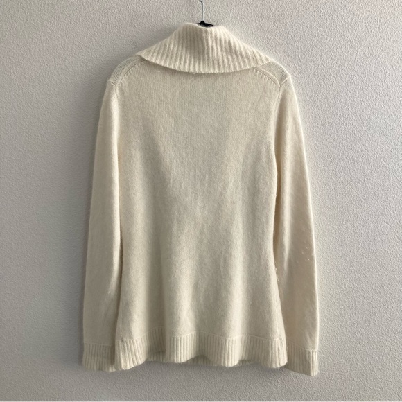 Ted Baker London Cream Nylon Angora Blend Sweater, Ted Baker size 3 - Picture 8 of 16